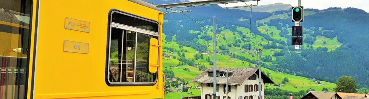 Taking The BOB (Berner Oberland Bahn/ Bernese Oberland Railway