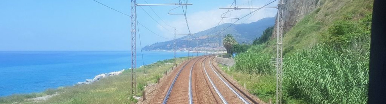 On the train from Rome and Naples to Sicily