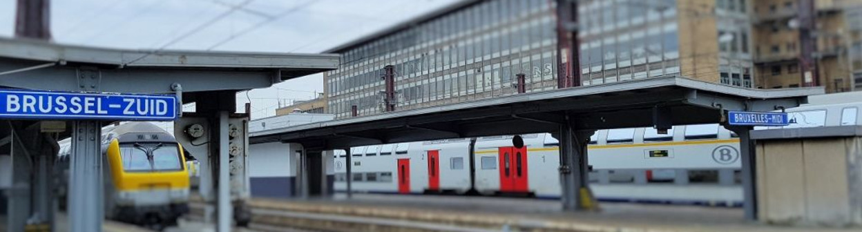 Arriving by non Eurostar trains at Bruxelles-Midi