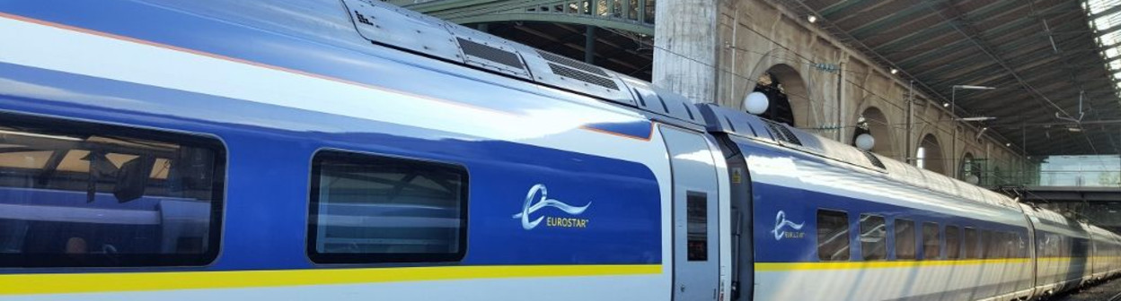 A Eurostar e320 train at Gare Du Nord