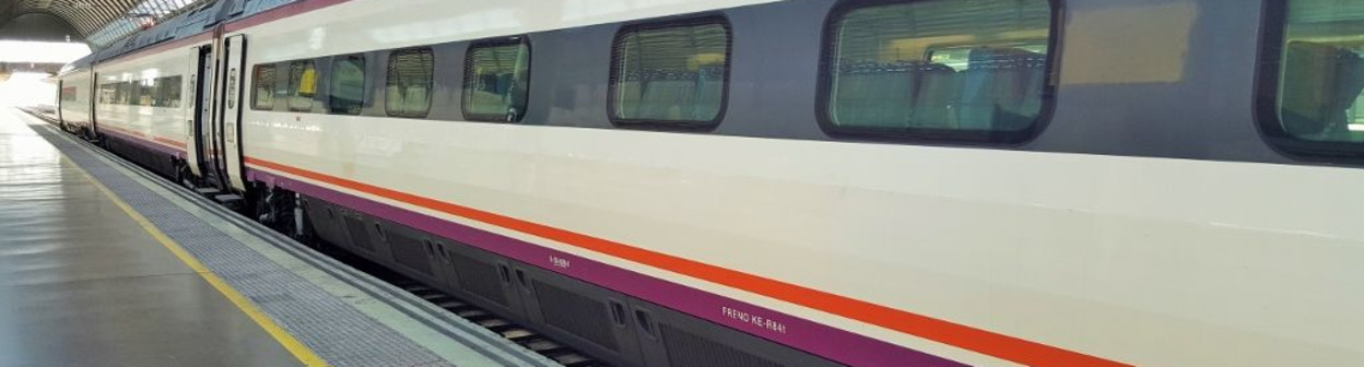 An Avant train has arrived in Sevilla