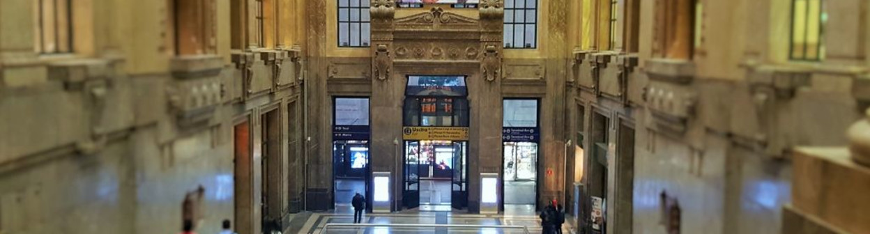 You don't have to use one of the beautiful staircases in Milano Centrale to exit the station or access the trains