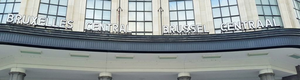 The main entrance to Bruxelles-Central