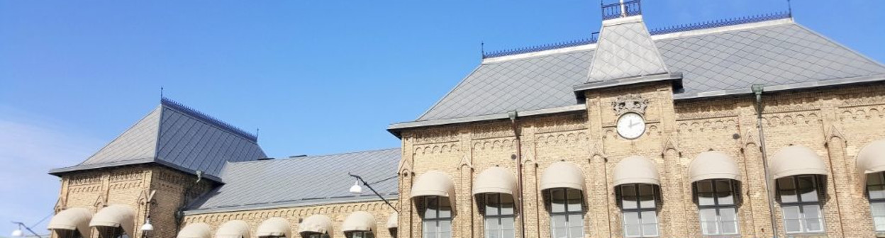 Exterior view of Göteborg Central station