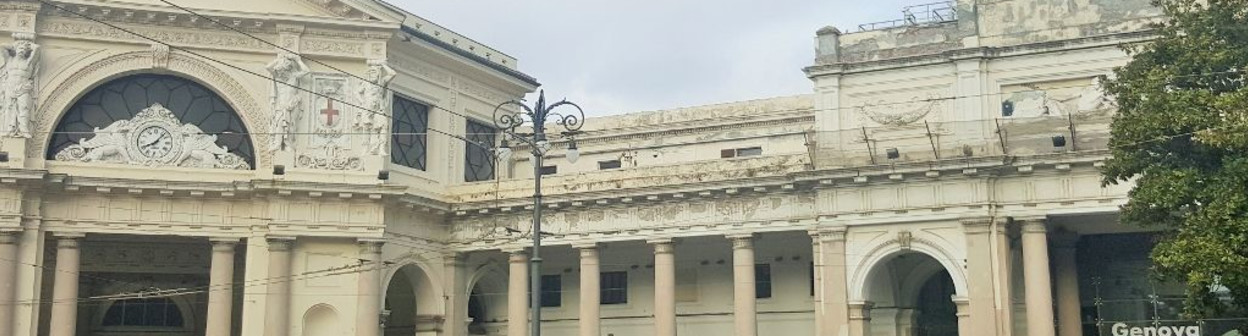 The exterior of Genoa Piazza Principe