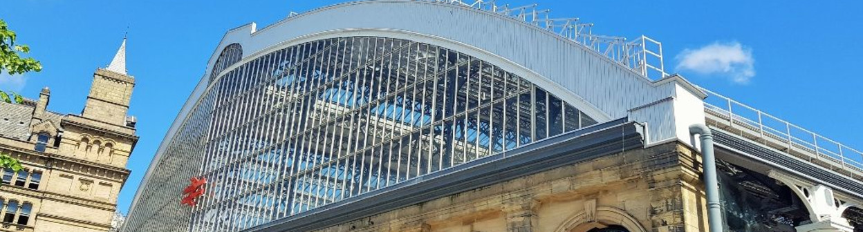 The beautiful frontage of Liverpool Lime Street as constructed in 1879