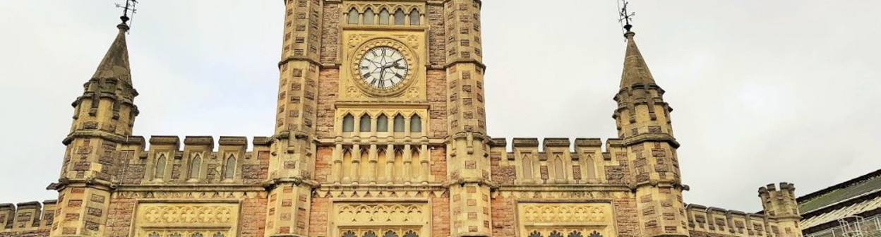 The main entrance to Bristol Temple Meads dates from the 1870s