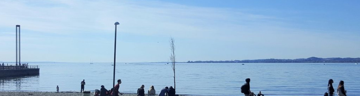 Looking over the Bodensee near Lindau