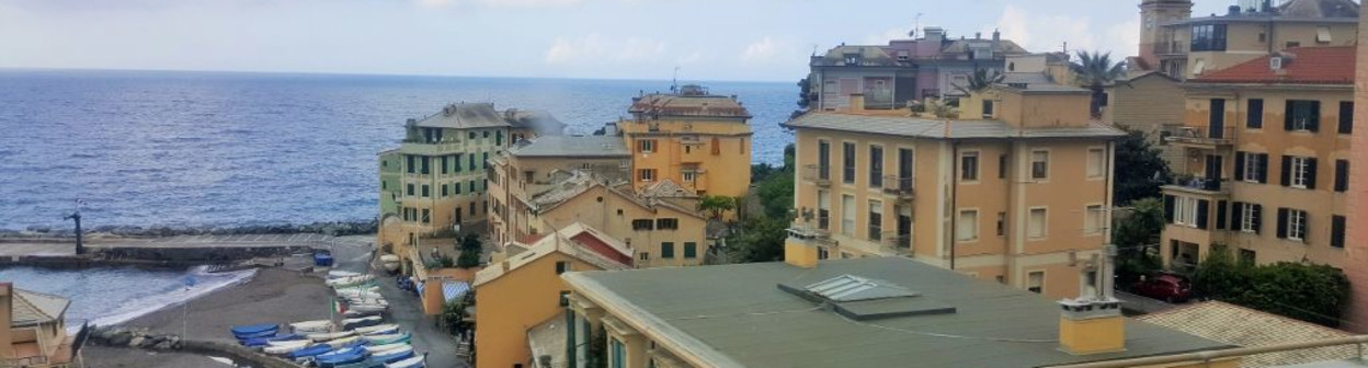 Between Genova and Sestri Levante