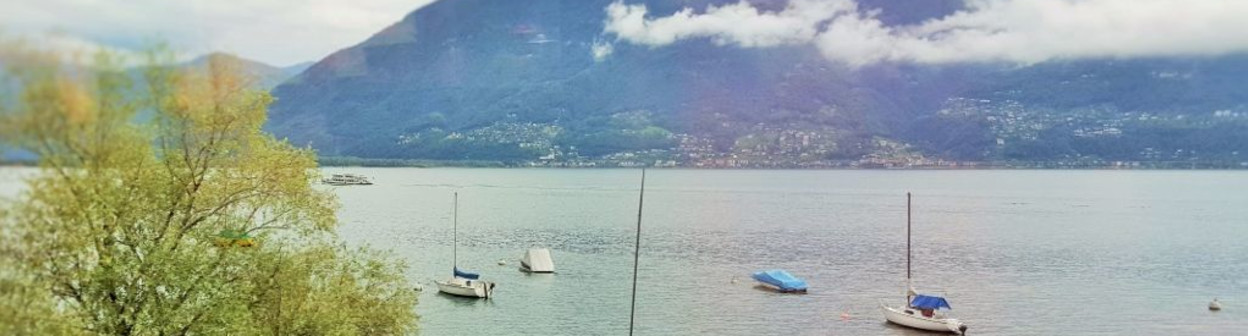 Looking over Lake Lugano