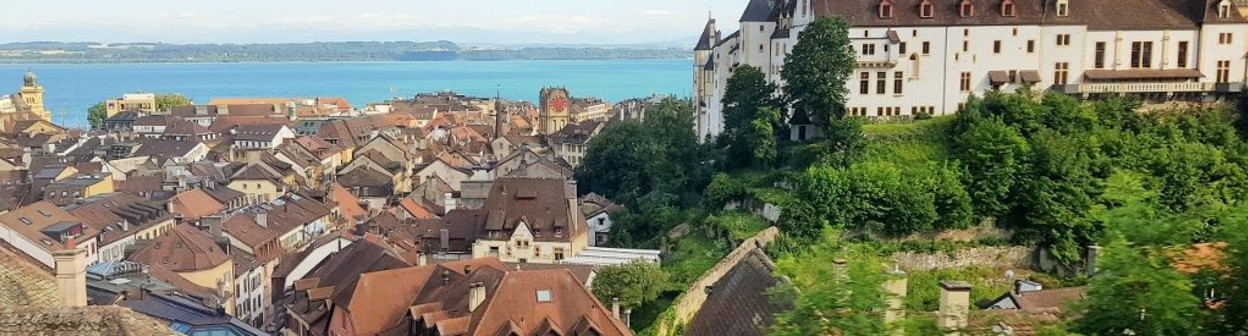 Arriving in Neuchatel