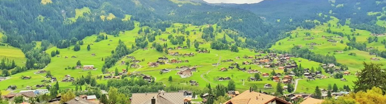 Arriving in Grindelwald