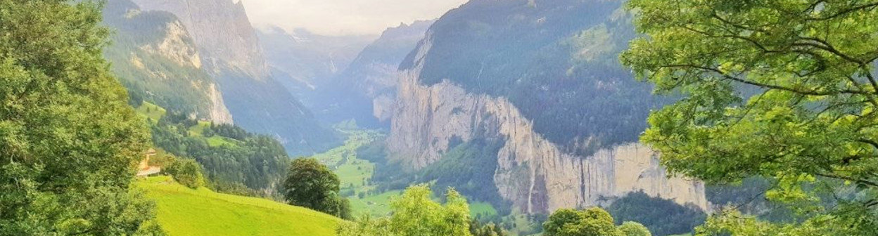 Nearing Wengen