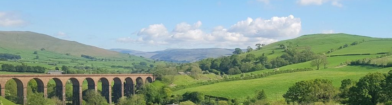 Riding the beautiful train journey between Lancaster and Glasgow