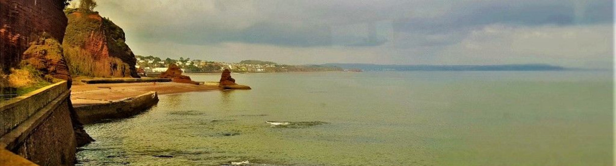 The journey highlight, the south Devon Coast