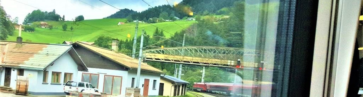 London to Austria by train