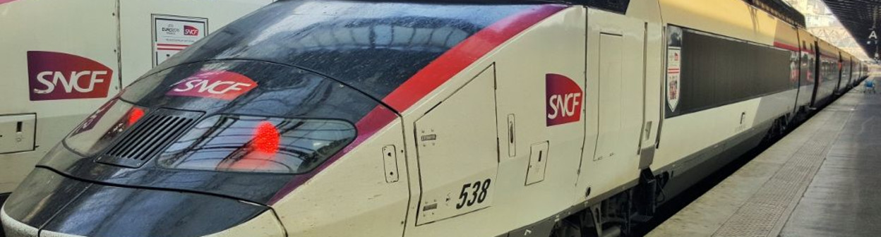 A TGV Reseau train at Paris Est
