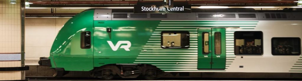 An X74 train operated by VR Snabbtåg 