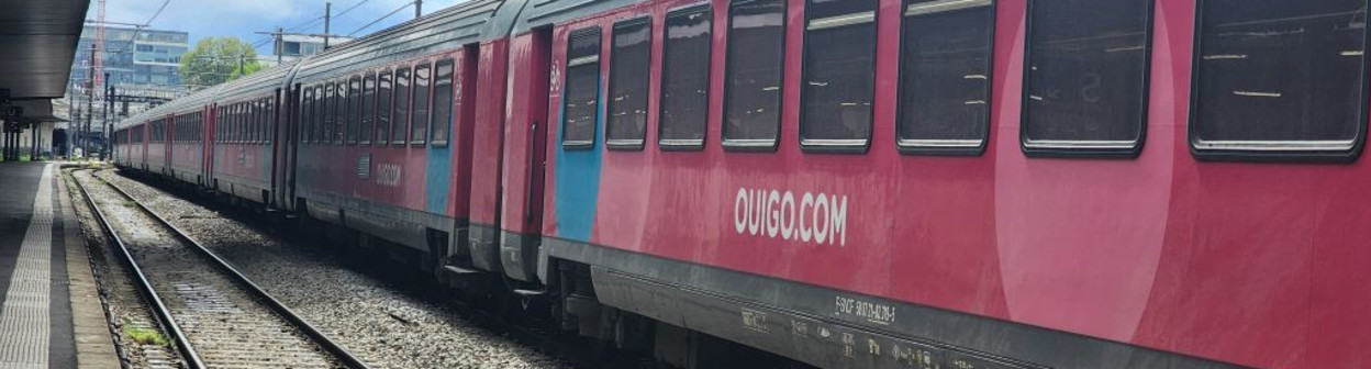A Ouigo Classique train at Paris Austerlitz