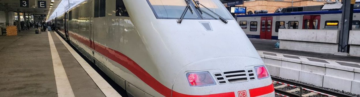 front end of an ICE 1 train