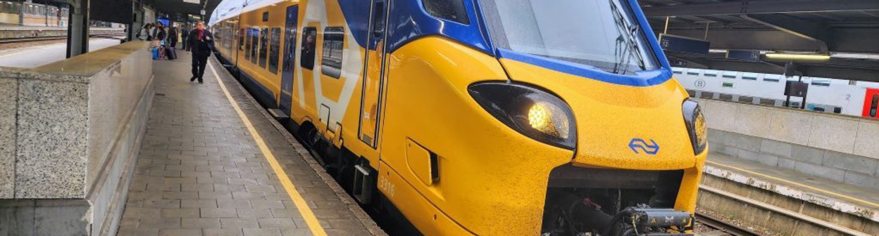 An ECD train has arrived at Bruxelles-Midi