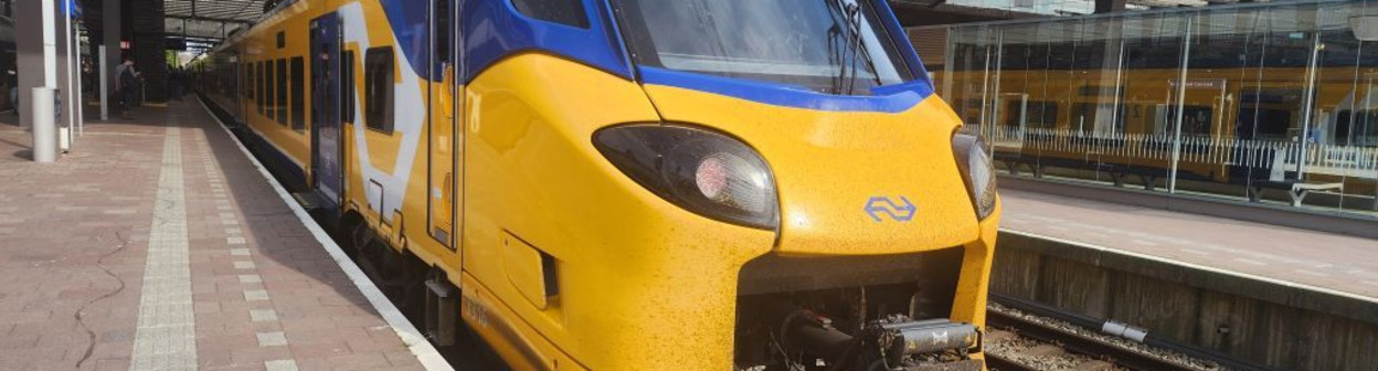 An ICNG rain at Rotterdam Central