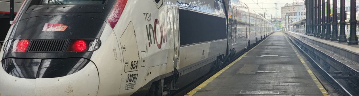 A TGV service from Barcelona has arrived in Paris