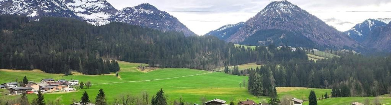 On the train between Kitzbuhel and Zell am See