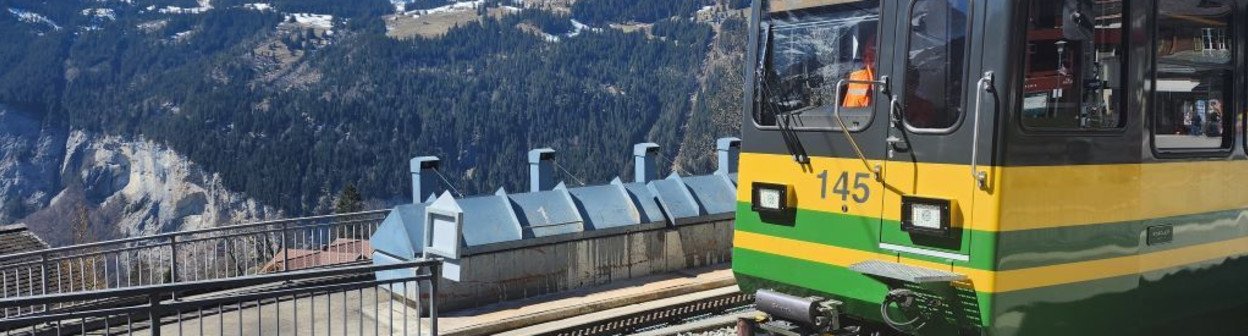 How to travel on the WAB (Wengernalpbahn) Railway