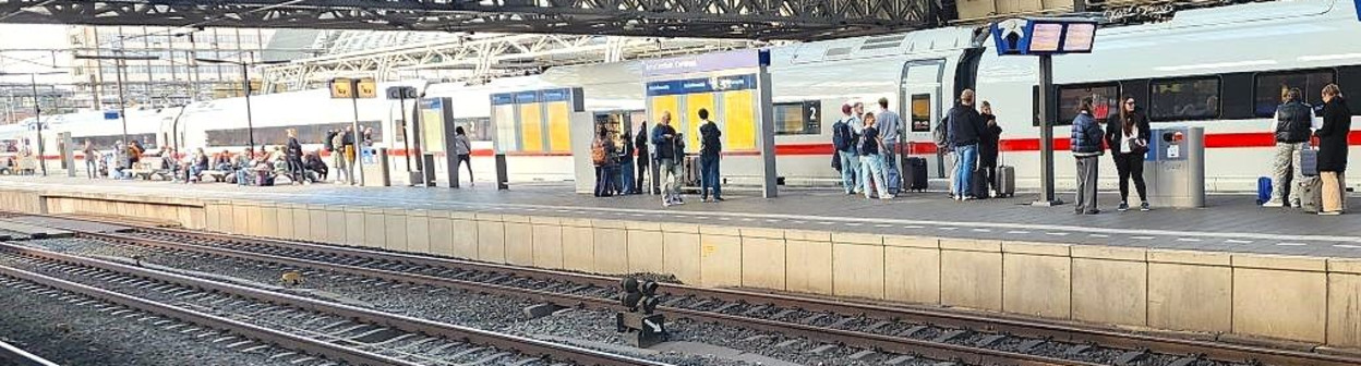 From Berlin to Amsterdam by train