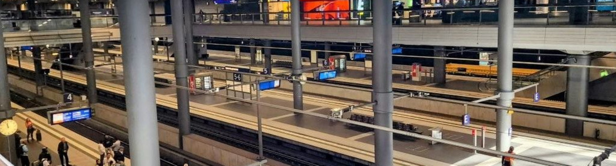 London to Berlin by train