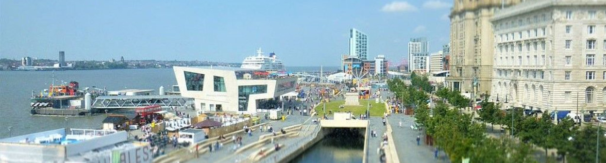 Liverpool on a day trip from London by train