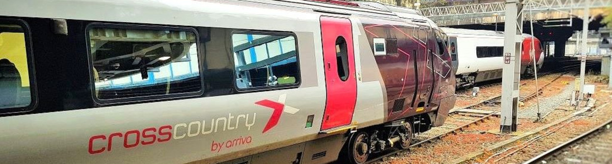 A CrossCountry Voyager train at Birmingham New Street