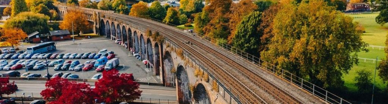 to Worcester by train