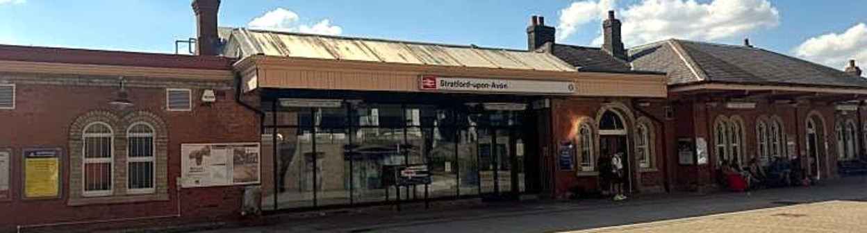 the station in Stratford-upon-Avon