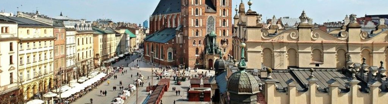 to Krakow by train