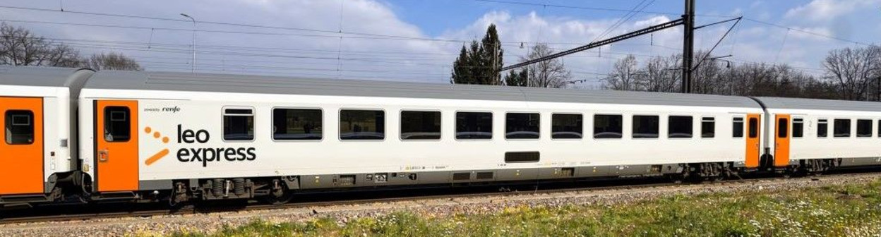The train which Leo Express is operating on its Germany to Poland route