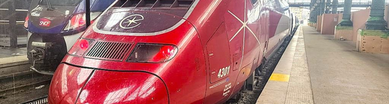 A Eurostar train from Amsterdam has arrived in Paris