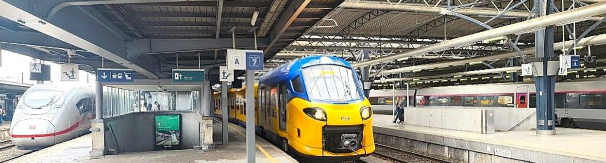 Bruxelles-Mid is an international rail hub