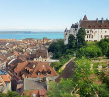 Arriving in Neuchatel