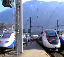By train to ski resorts in France