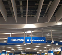 The entrance to the Blue Zone