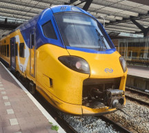 An ICNG rain at Rotterdam Central