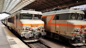 IC trains at the Gare Du Nord