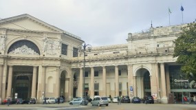 The exterior of Genoa Piazza Principe