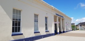 The sympathetically refurbished main station building was constructed in 1846