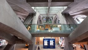 The stunning architecture at Lisboa-Oriente