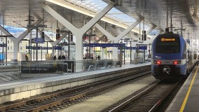 in Salzburg Hbf