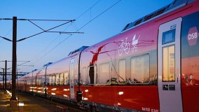 The trains which are now used on the Copenhagen to Hamburg route