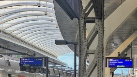 The roof at Salzburg Hbf